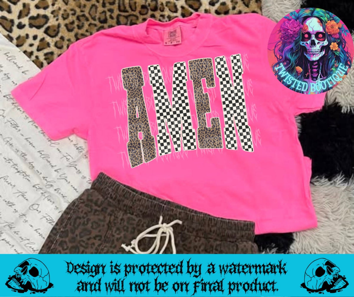 Amen Leopard/Checkered