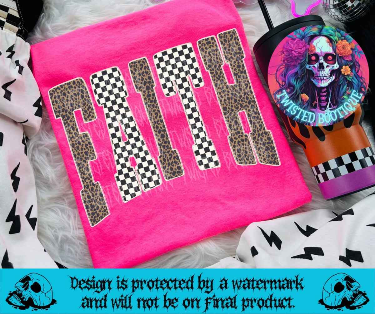 Faith Leopard/Checkered