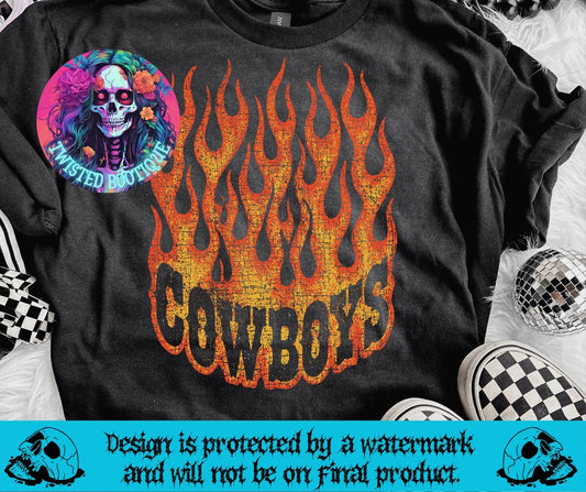 Cowboy Flames