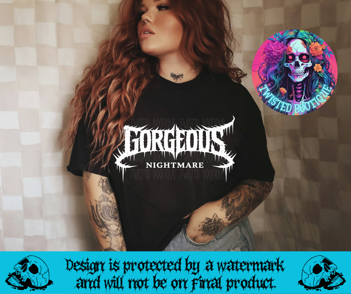 Gorgeous Nightmare Tee