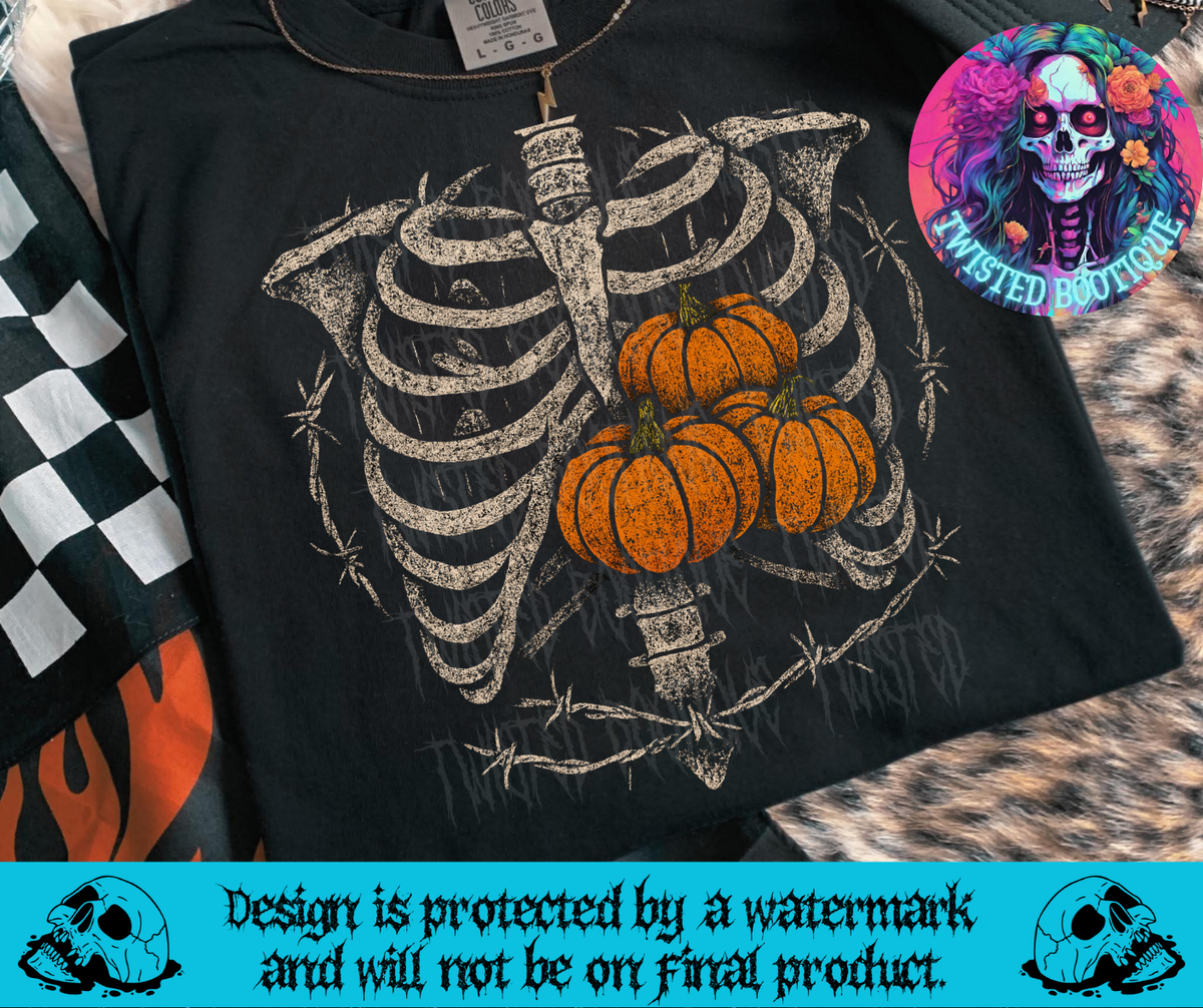 Spooky Pumpkin Ribs