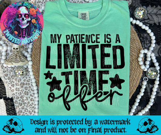 Patience Is Limited