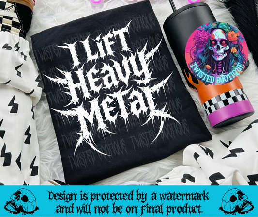 I Lift Heavy Metal Tee
