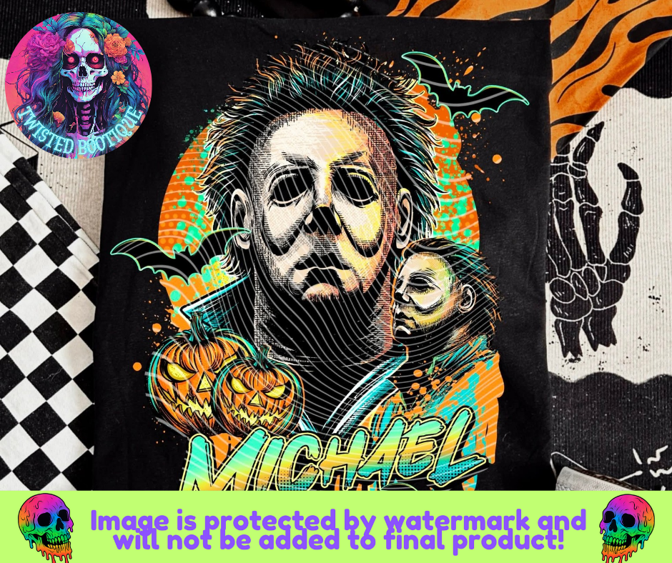 Neon Michael Tee
