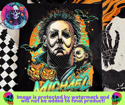 Neon Michael Tee