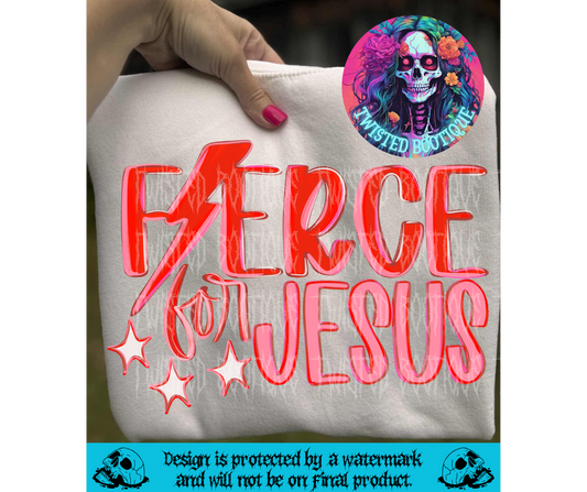 Fierce For Jesus Tee