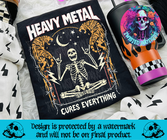 Heavy Metal Cures Everything Tee
