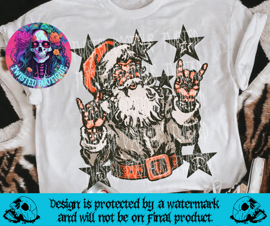 Metal Santa