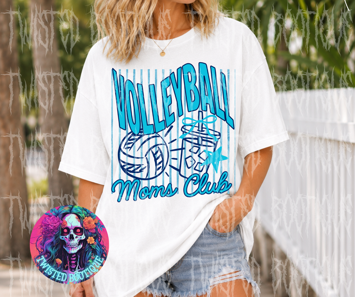 Volleyball Moms Club Custom