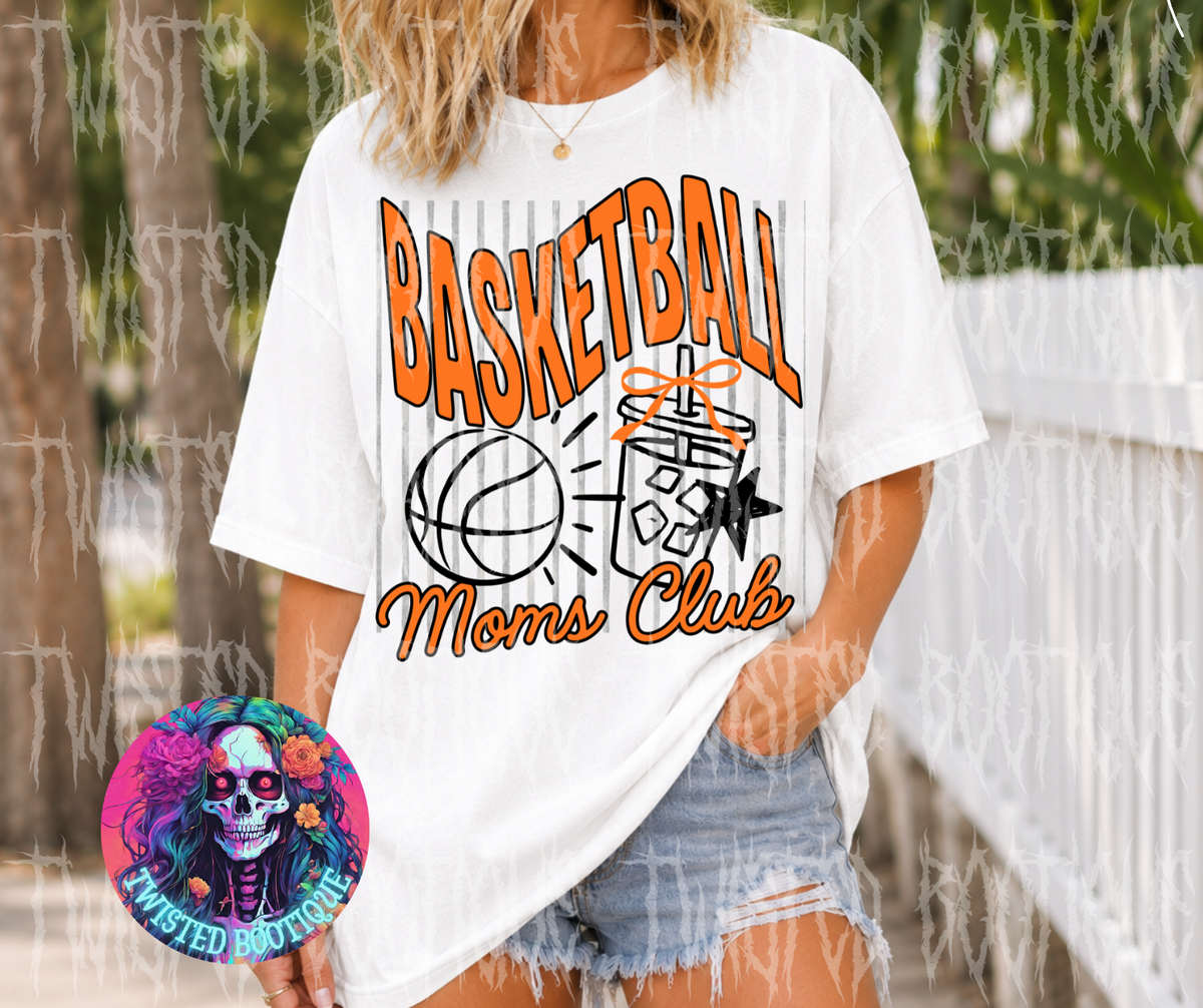 Basketball Moms Club Custom