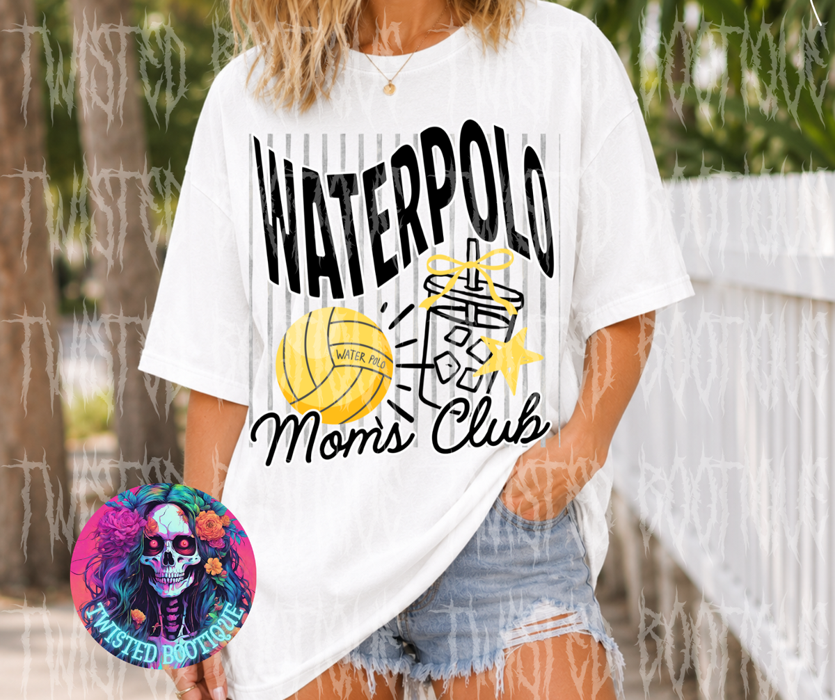 Water Polo Moms Club Custom
