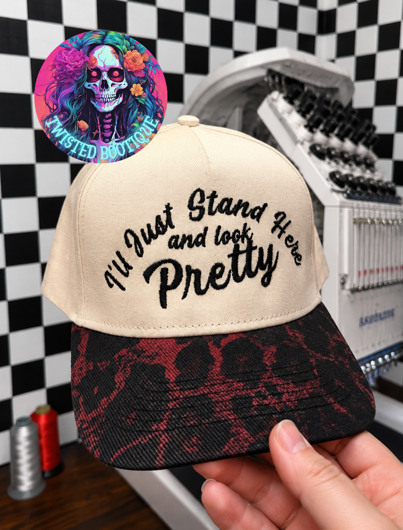 Look Pretty Red Leopard Hat