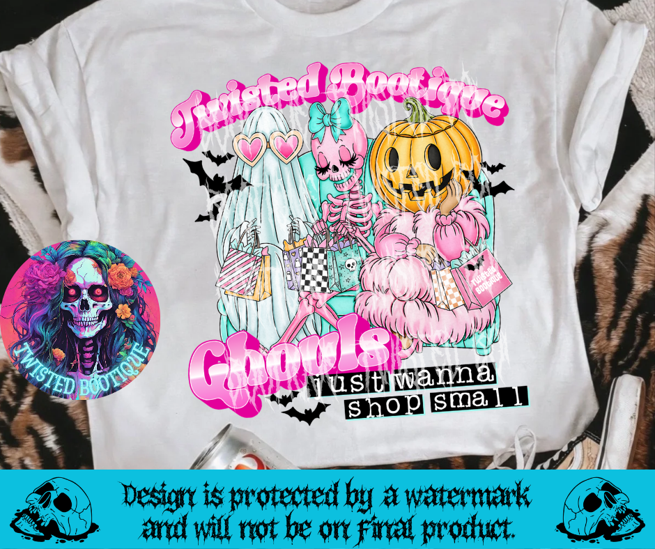 TB Ghouls Just Wanna Shop Small